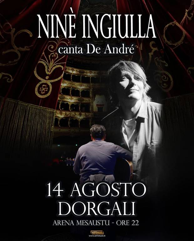 Locandina Ninè Ingiulla canta De André