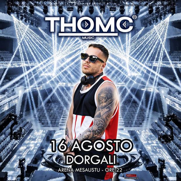 Locandina DJ Thom C